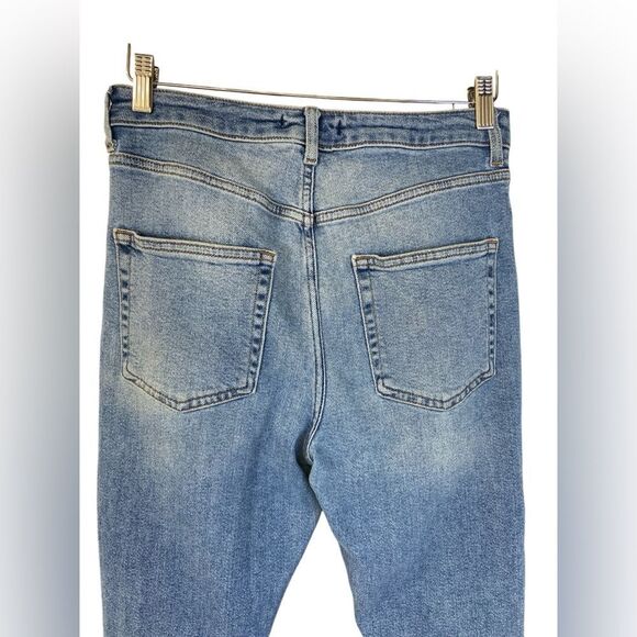 Forever 21 Skinny Button Fly High Rise Jeans size 30 - Picture 6 of 8